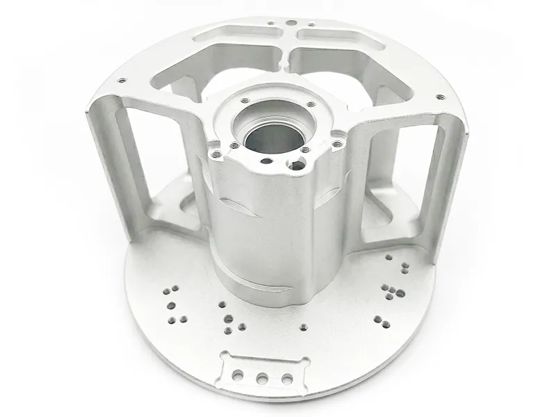 Complex geometry 5 axis cnc milling parts with tight linear tolerances down to +/-0.005mm based on drawing features | FIWOK METALWORKS