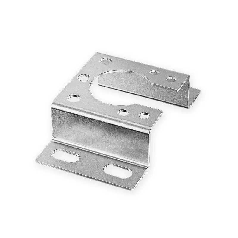 Custom CRS Sheet Metal Motor Mounting Bracket | Zinc Plated