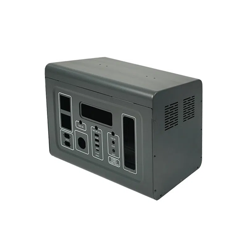 Fiwok Precision Anodized Aluminum Power Enclosure | Sandblasted & Laser Engraved