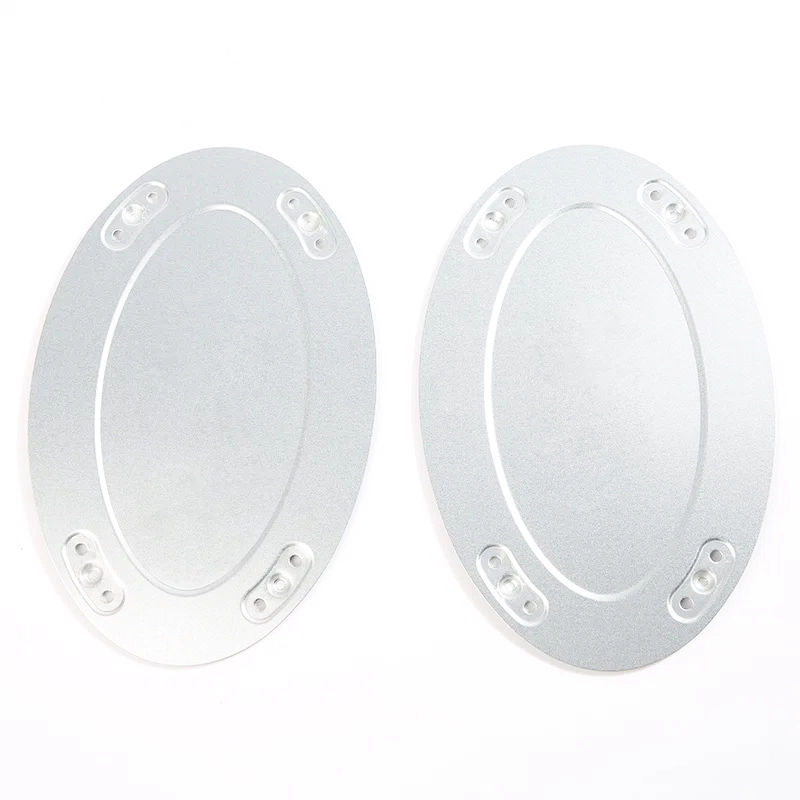 Custom Aluminum Oval Panel | Anodized Decorative Housing