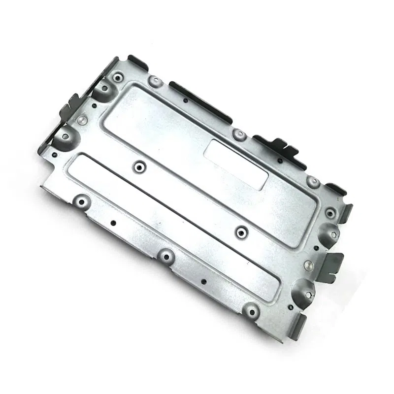 Custom SPCC Reinforced Structural Frame | Precision Stamped Chassis Part