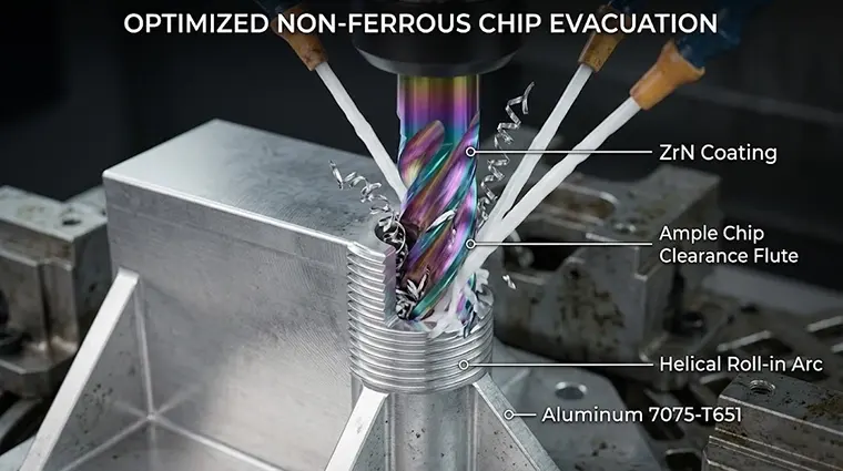Thread Milling in Aluminum
