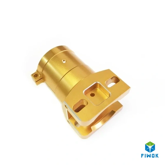 5-Axis CNC Machining 6061/7075 Aluminum Structural Bracket