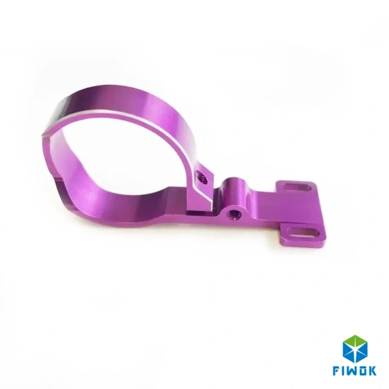 Custom Aluminum Fabricated Mounting Bracket