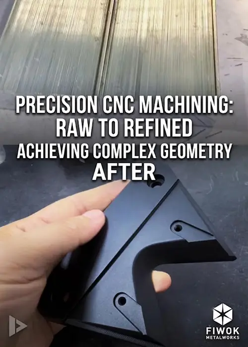 3-Axis CNC Milling of Aluminum A6061-T6 Mounting Bracket
